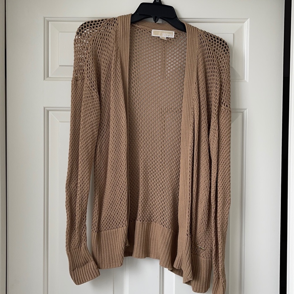 Open front sweater